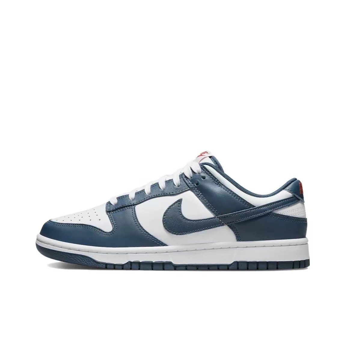 Nike Sneakers Dunk Low — Dunk White and Navy Blue