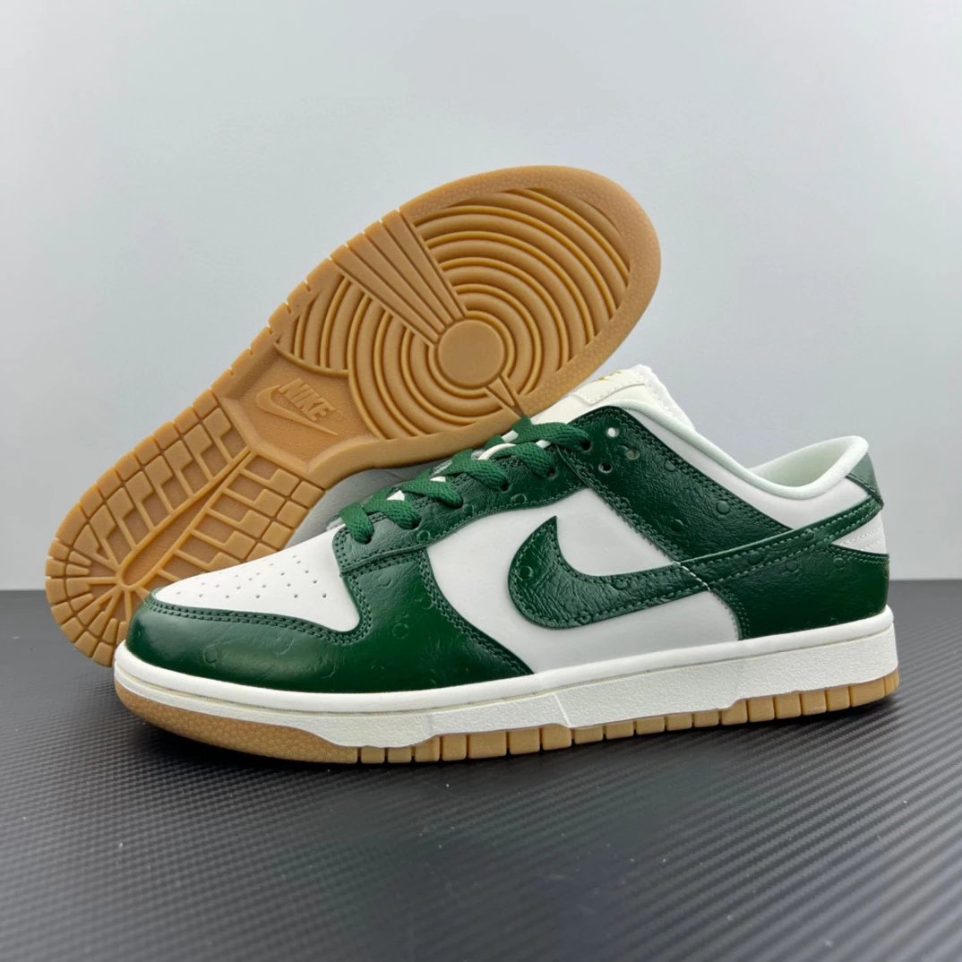 Nike Dunk Low Sneakers — Dunk "Gorge Green"White and green
