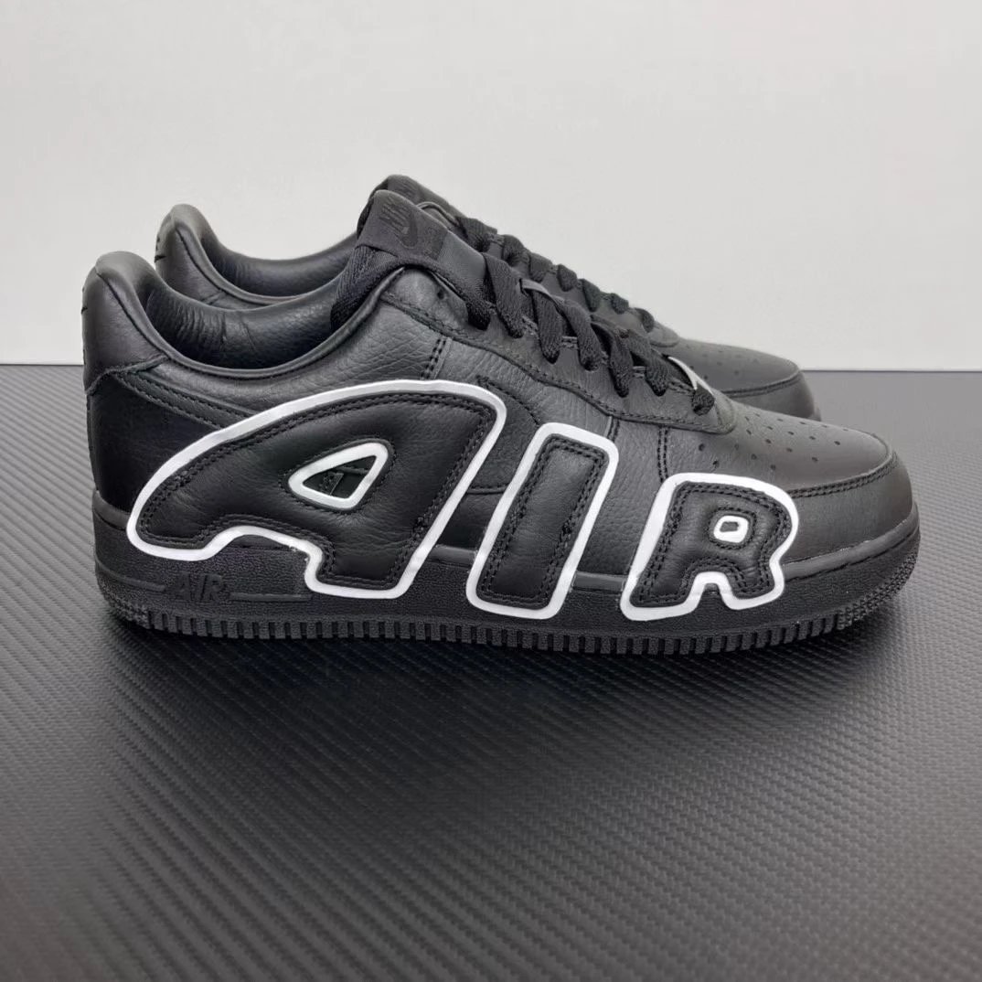 CPFM x AF1 Air Force Black and White