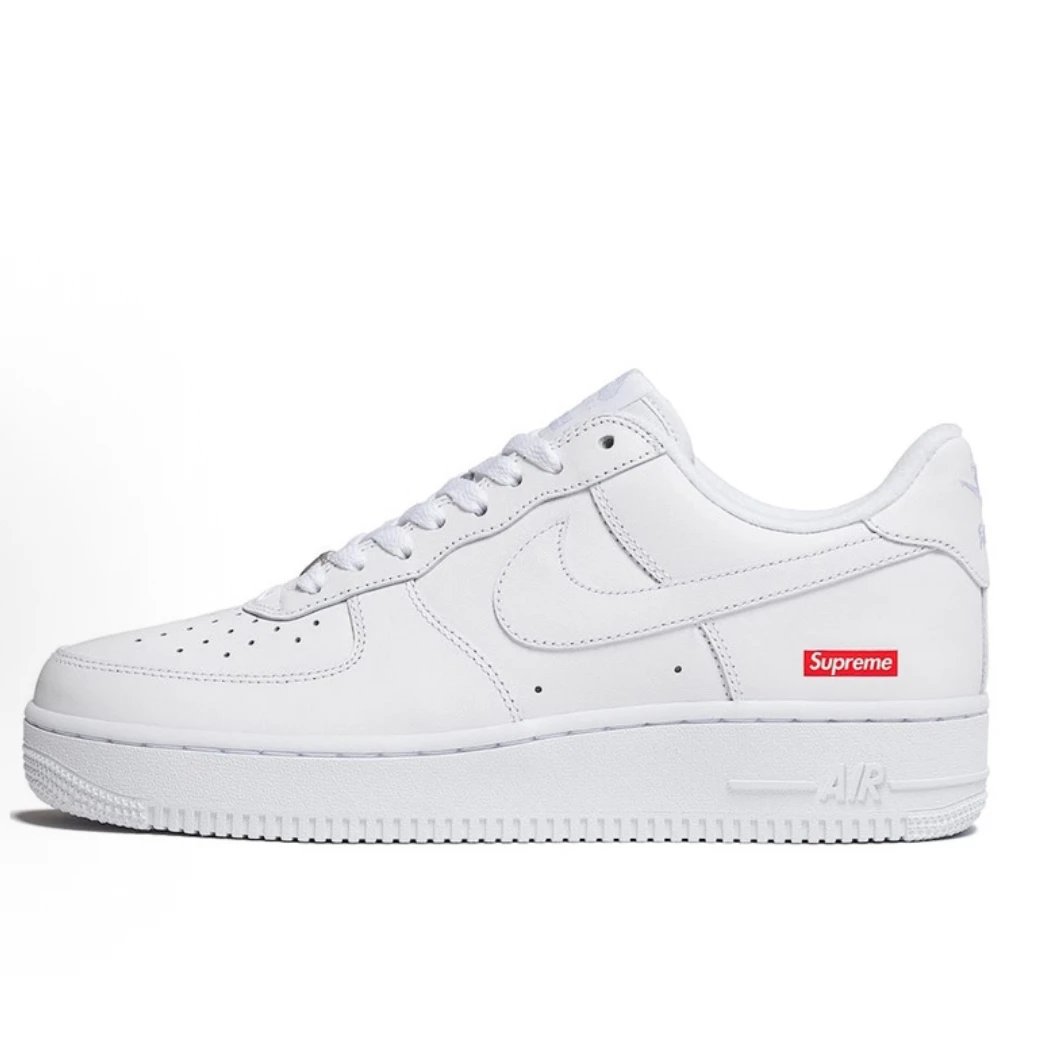 Supreme Co branded White and Red