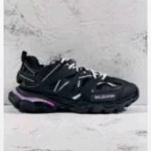 Balenciaga Sneakers Track LED — Black and white LED