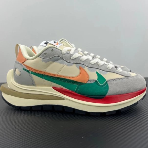 Nike Sneakers VaporWaffle — Orange Green