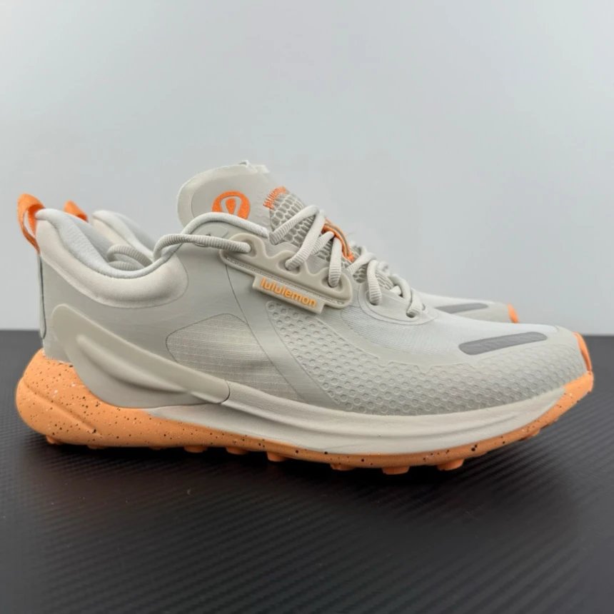 Lululemon Sneakers Blissfeel Trail Running Shoes — Gray-Orange