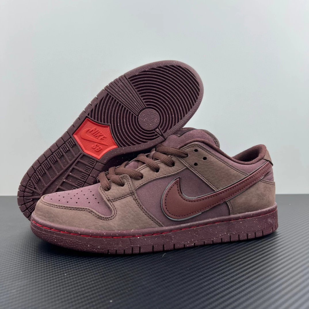 Nike Dunk Low Sneakers — Dunk Wine Red