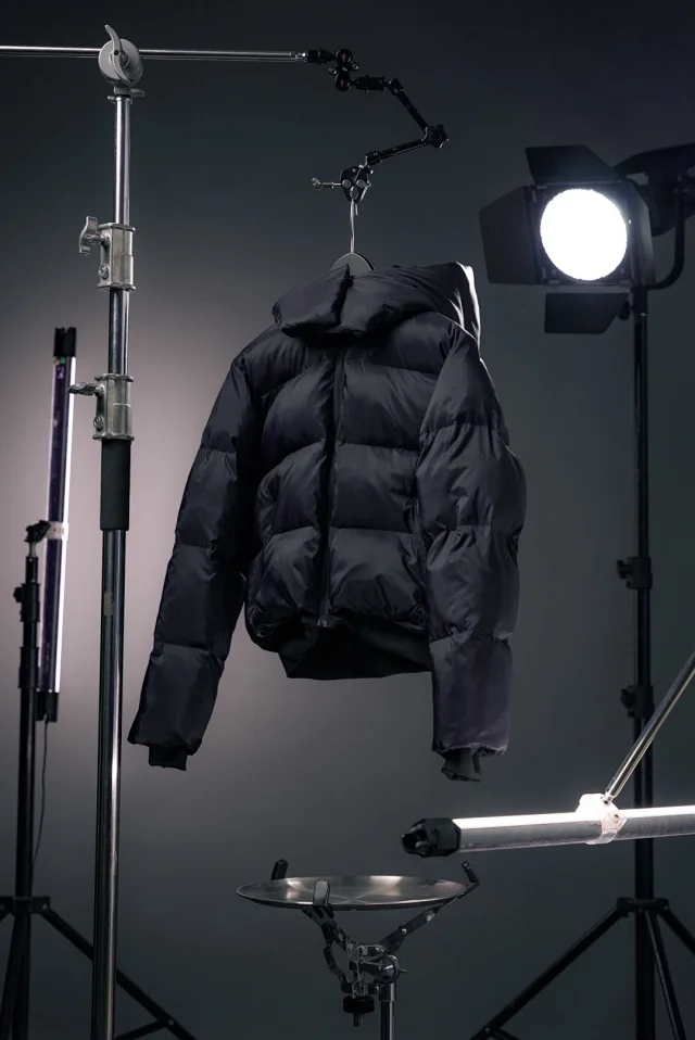 Unbranded Down Jackets Short hooded puffer jacket product detail image 30