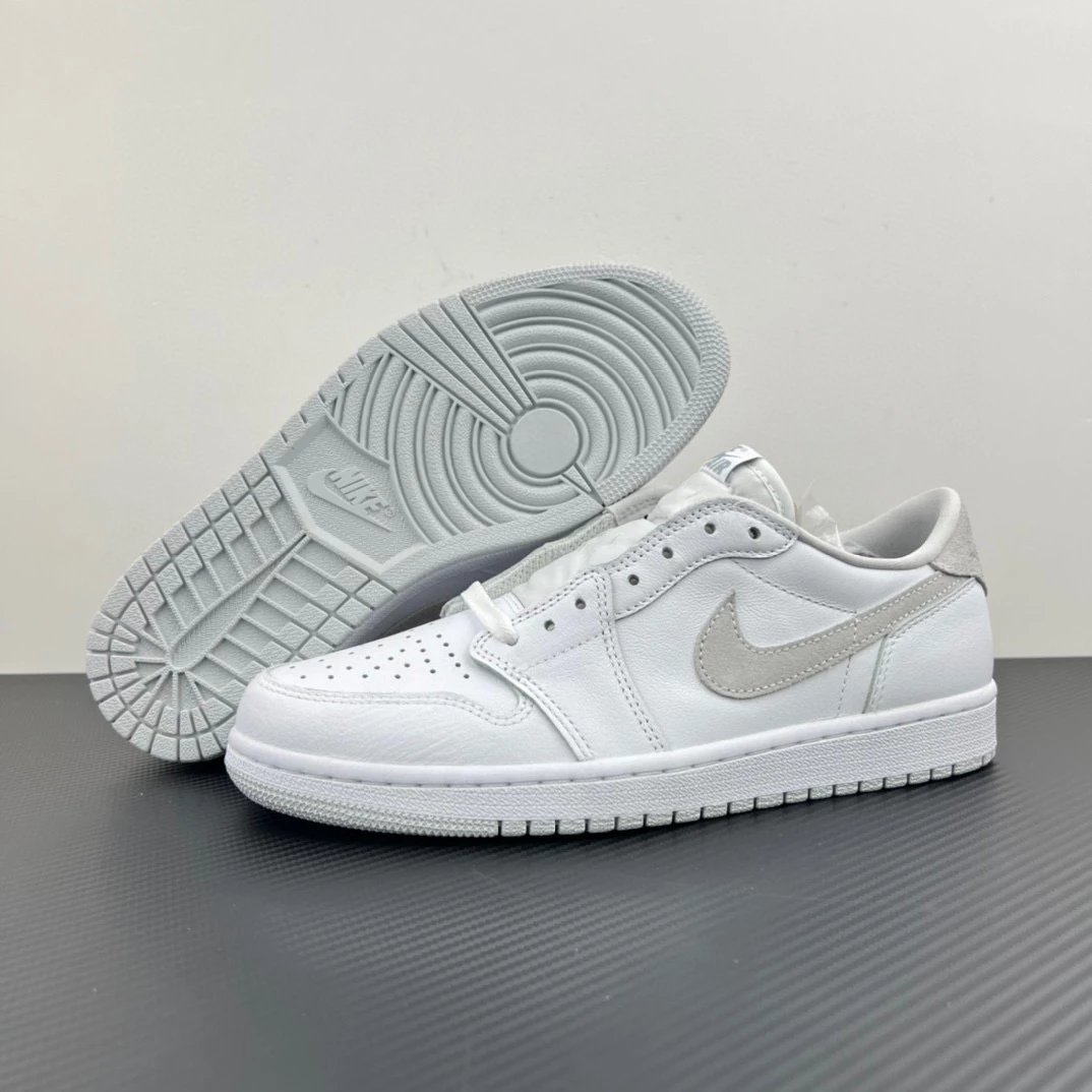 Aj1 Low "neutral grey" gray white