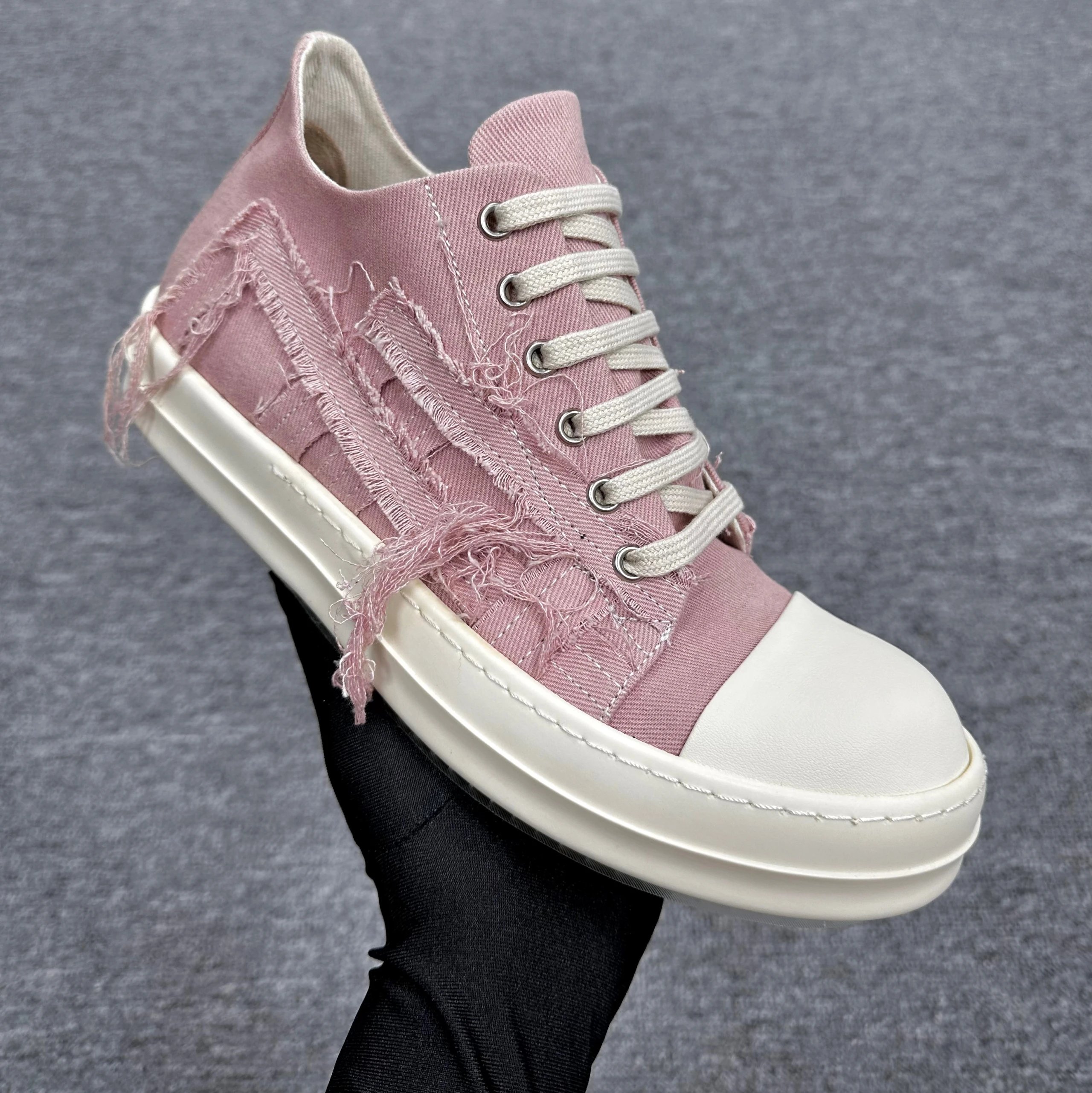 Unbranded Sneakers Platform Lace-Up — RO Pink Watermelon Head