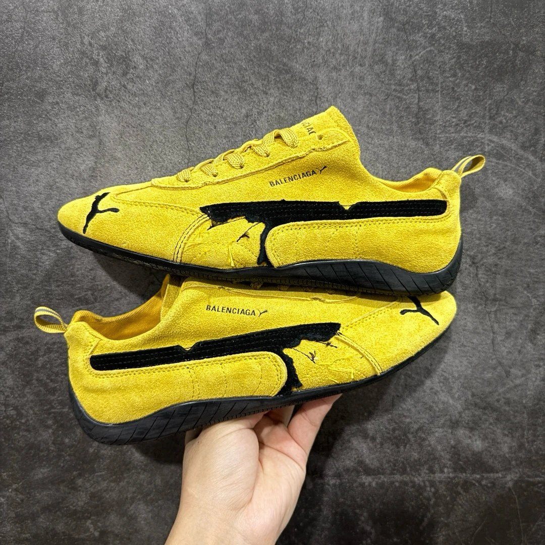 Balenciaga Sneakers Speedcat collaboration — Yellow