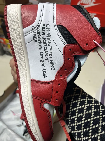 Air Jordan 1 High OG Chicago Red/Black/White Sneakers - 13