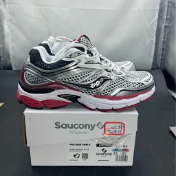 thumbnail for Classic versatile running shoes men's pink purple