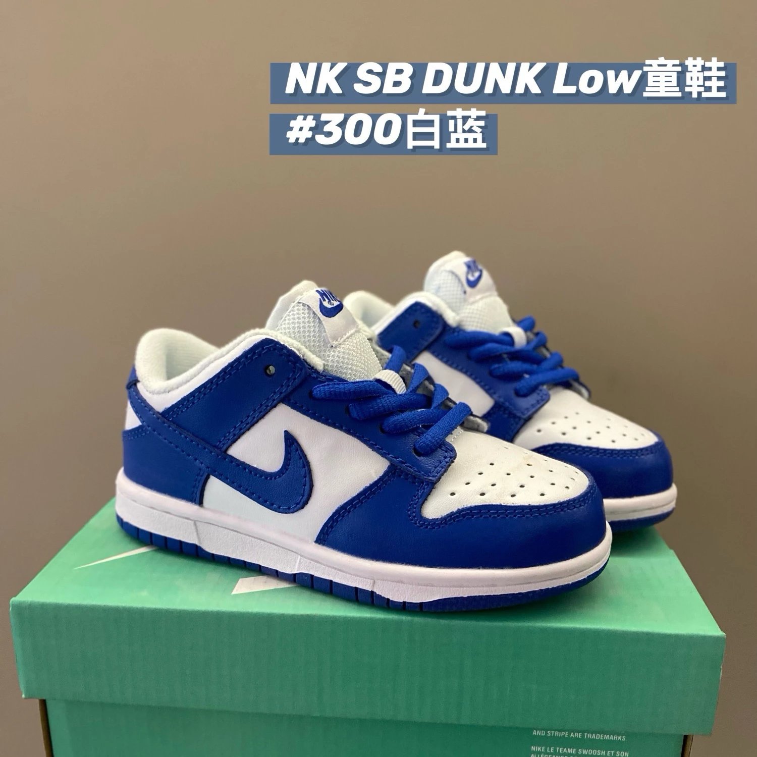 White Blue 300
