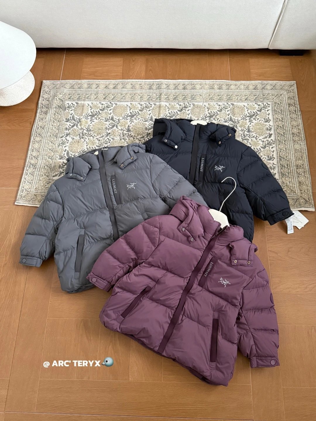 （110-170）儿童泡芙款连帽白鸭绒羽绒服外套冬季新款童装 - 131797