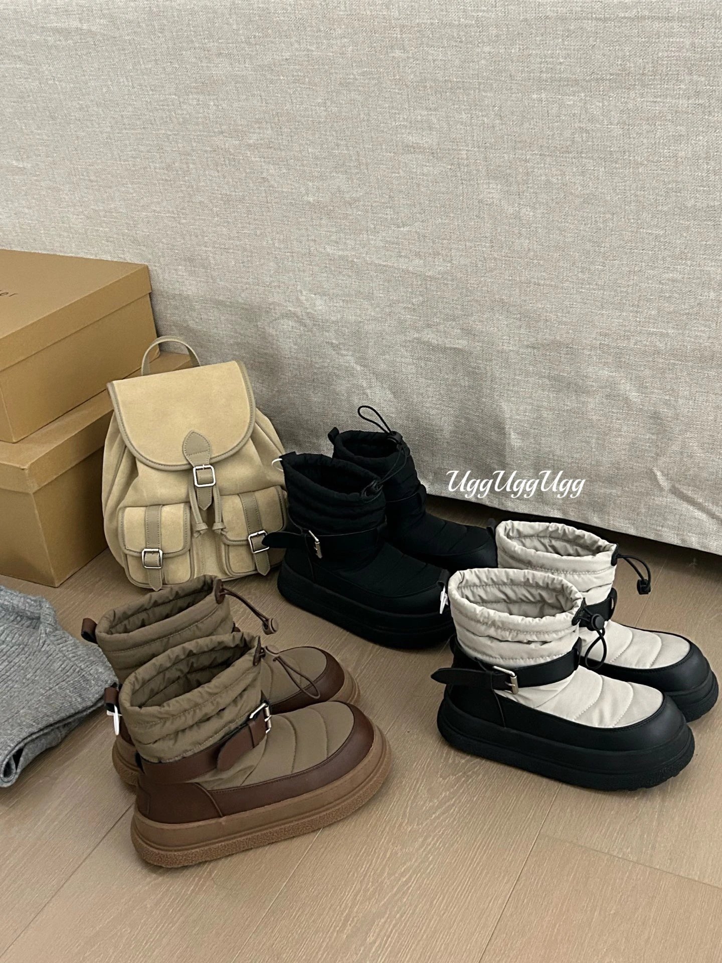 Waterproof Down Snow Boots