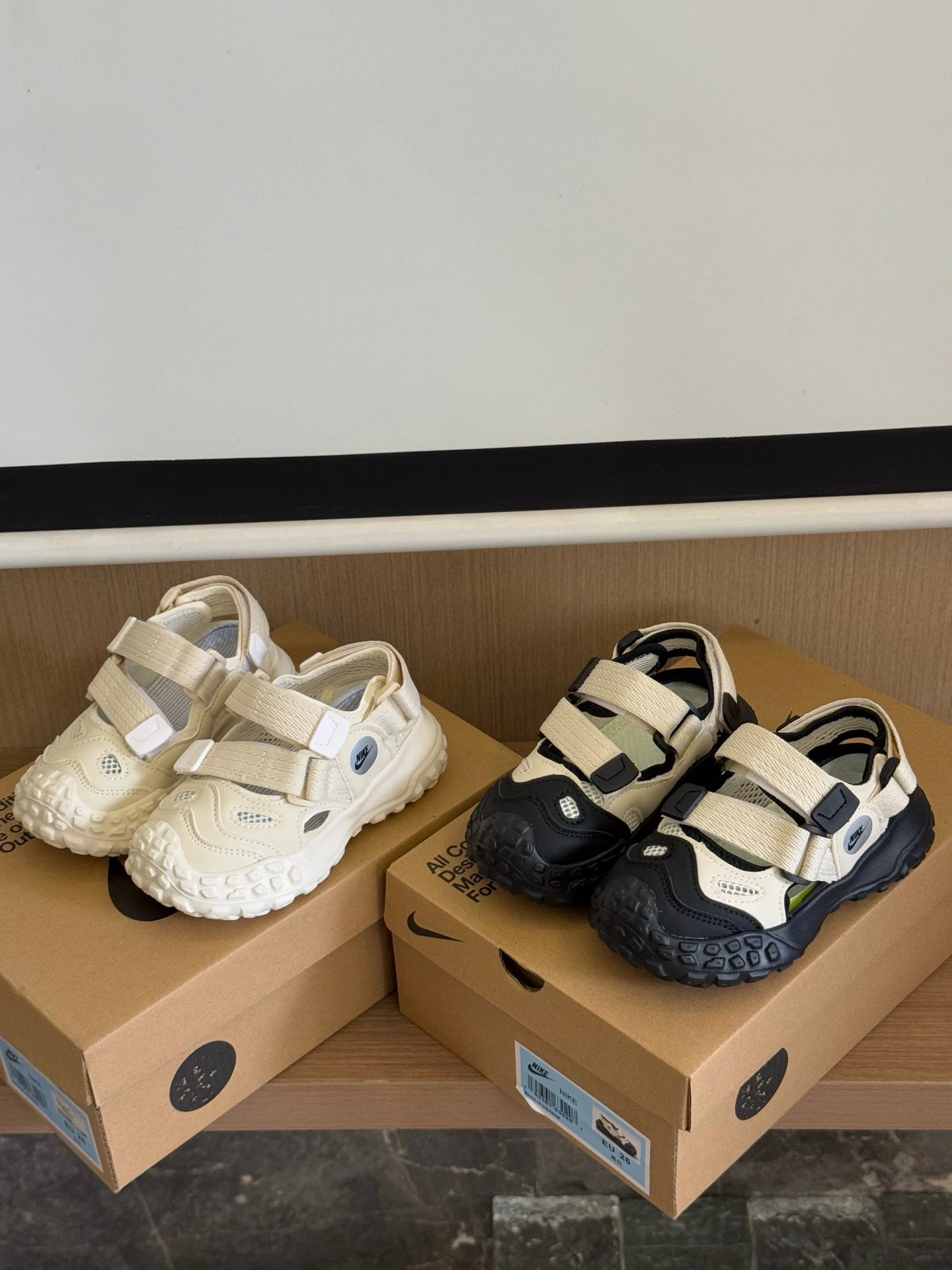 Kids Mesh Toe-Guard Tire-Sole Sandal