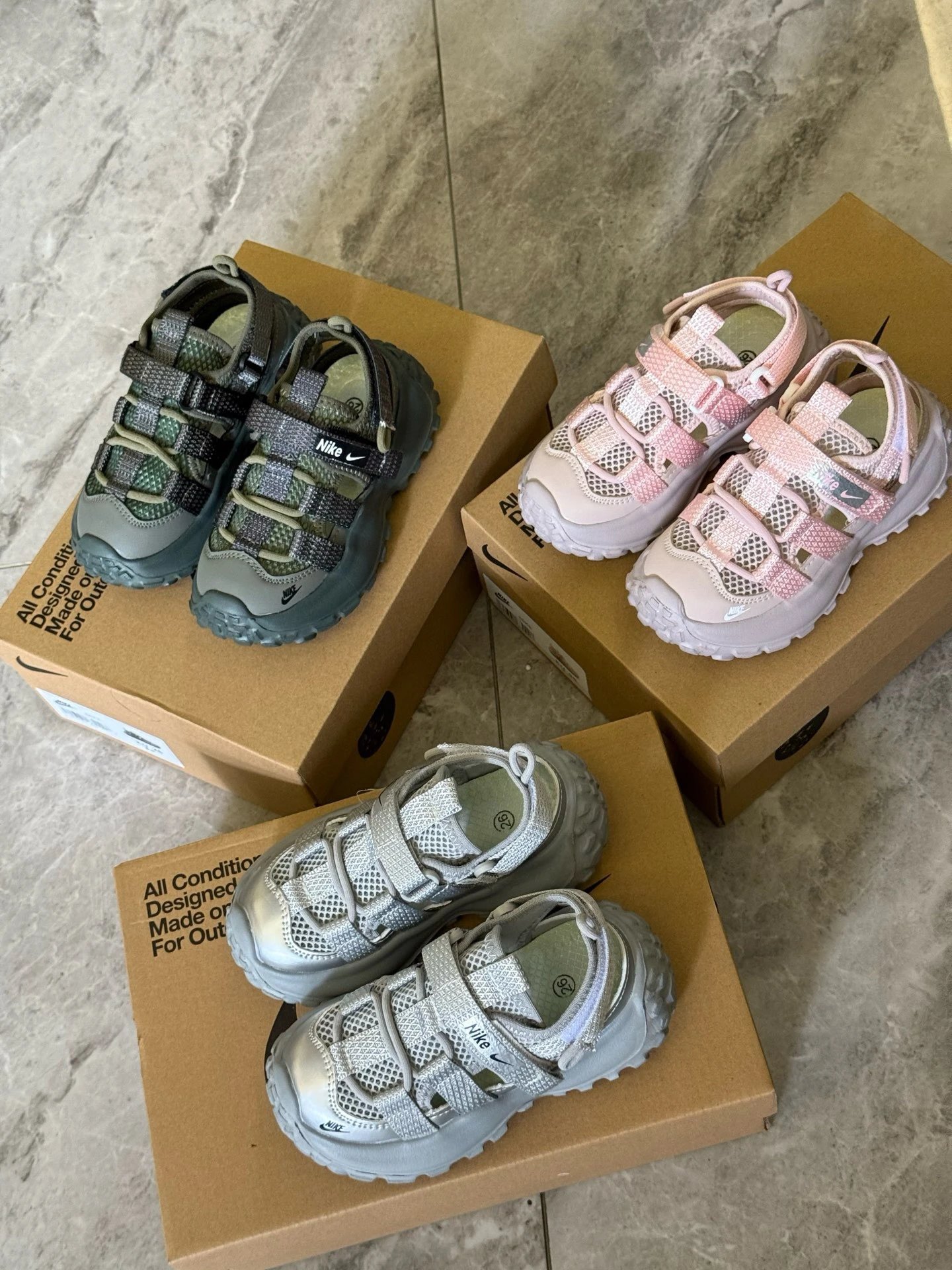 Closed-Toe Velcro Kids Sandal