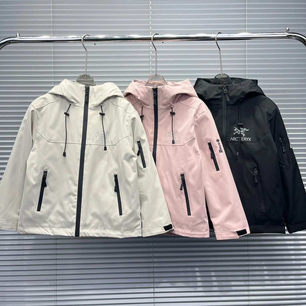 Kid Arc'teryx Grey Hooded Jacket