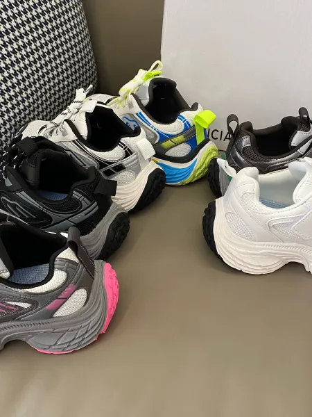 Balenciaga Track Sneakers White Chunky Sneakers - 5