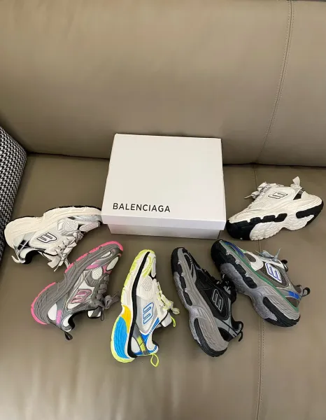 Balenciaga Track Sneakers White Chunky Sneakers - 6