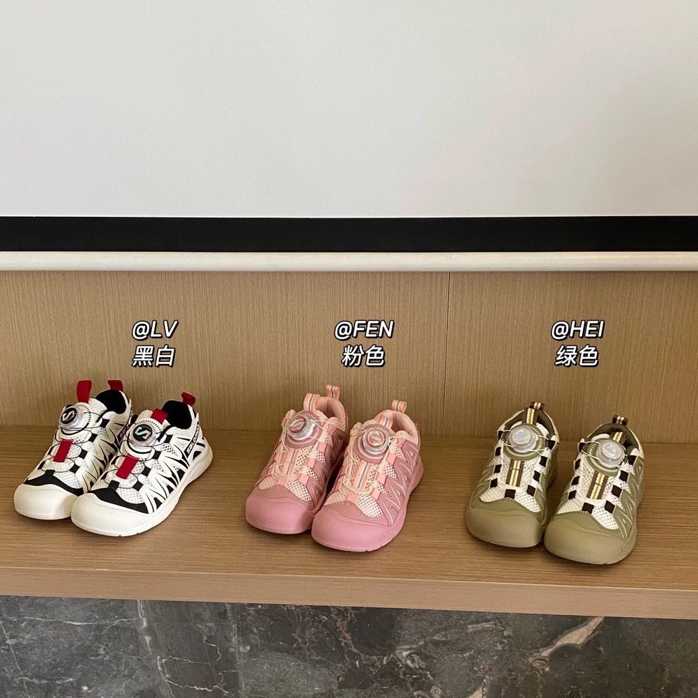 Kid LV White Black Sneakers, FEN Pink Sneakers, HEI Green Sneakers