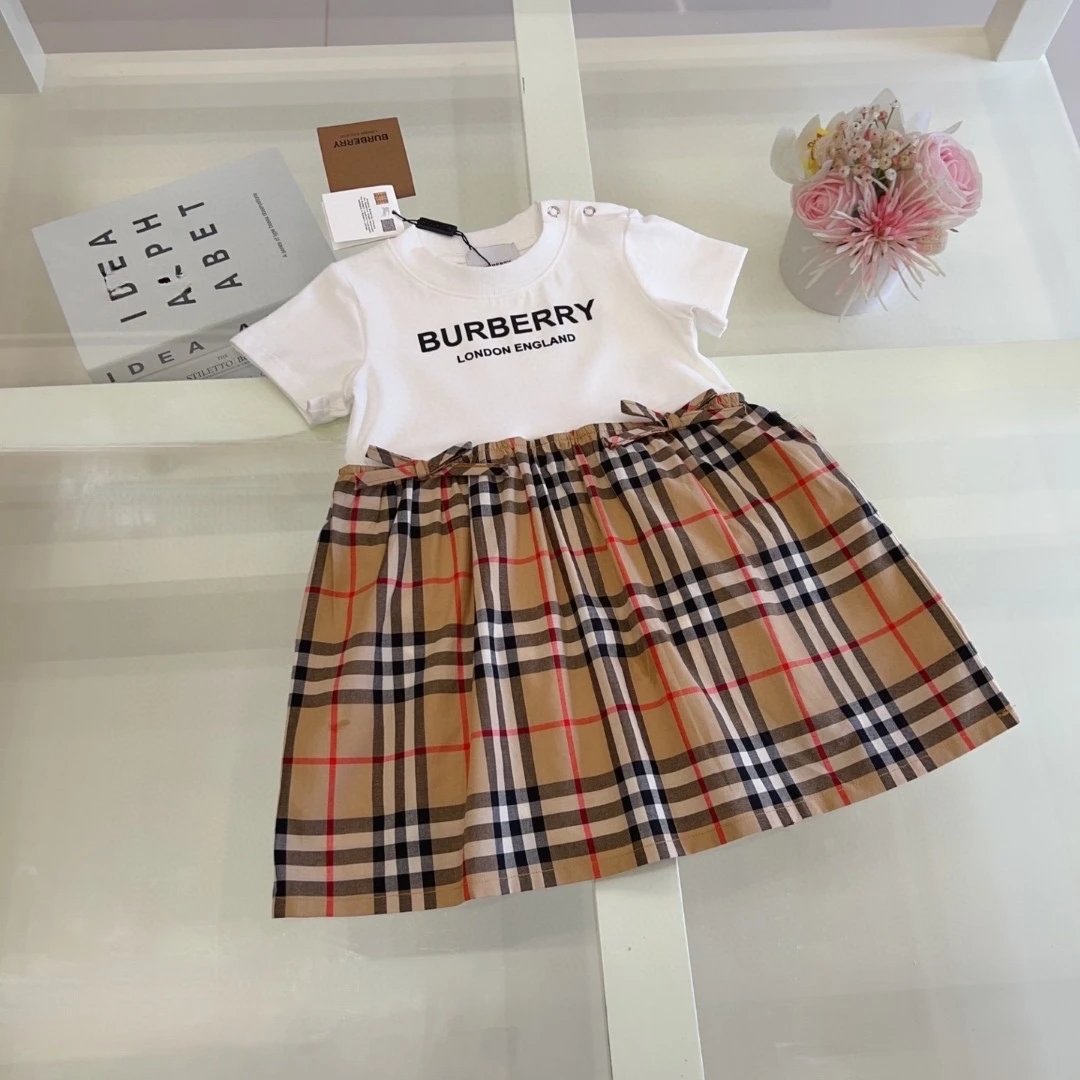 White Color-Block Dress
