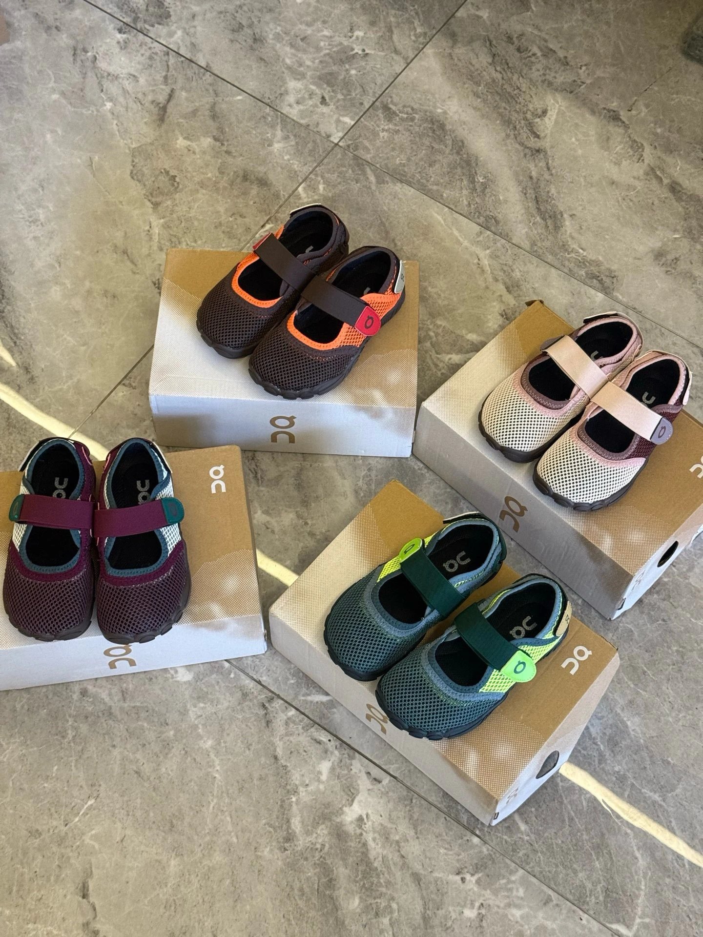 Monster Thumb Soft Sole Magic Tape Children's Sandals Summer