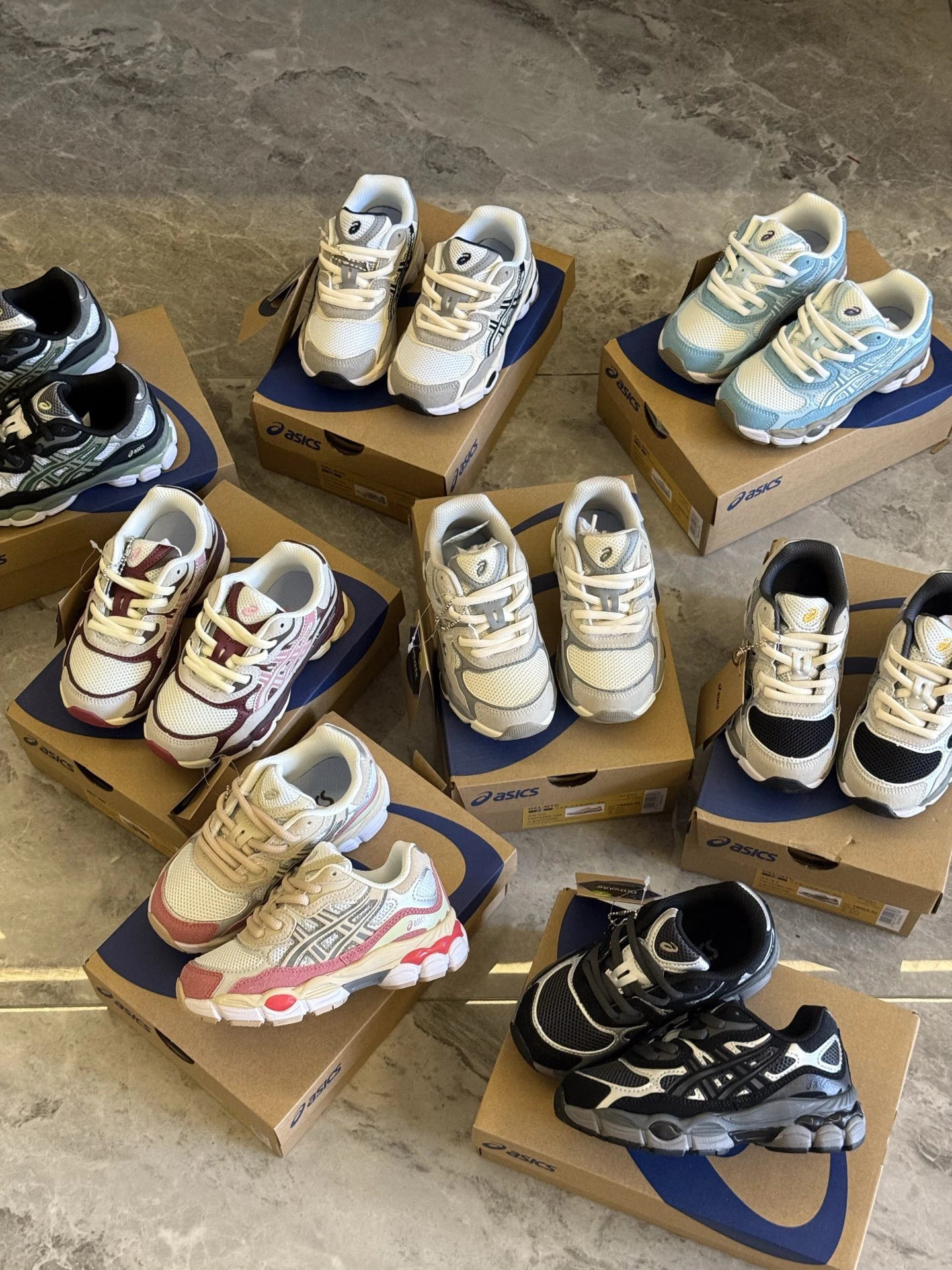 Kid ASICS Multicolor Sneakers