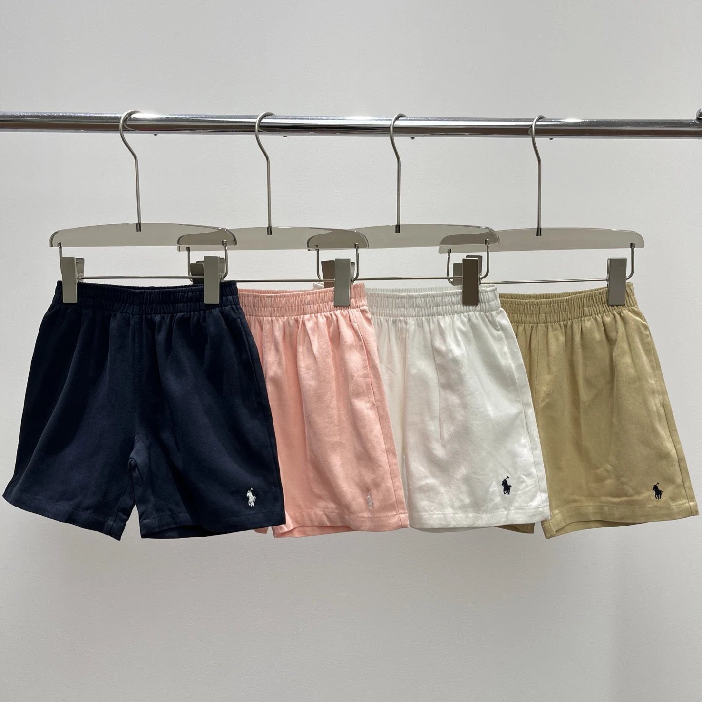 Kid Ralph Lauren Navy Pink White Khaki Shorts