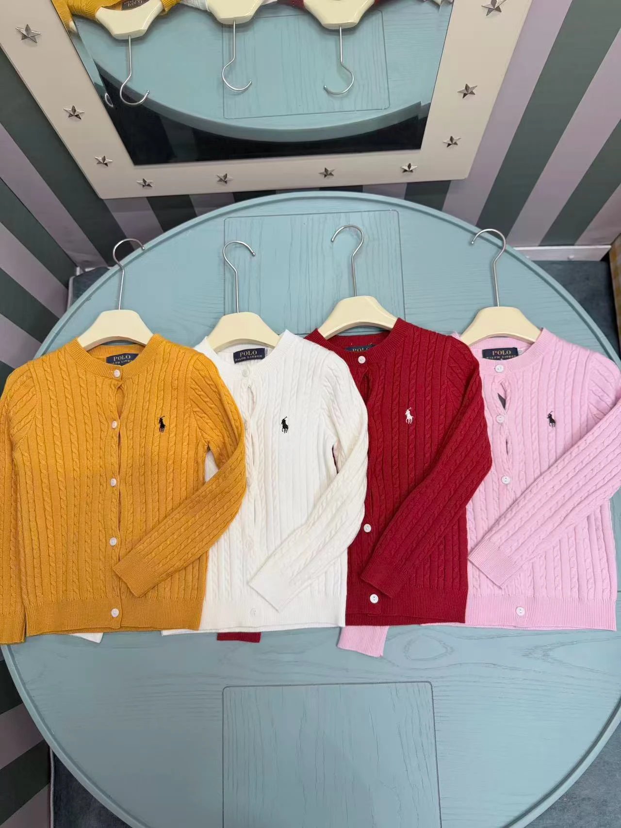 Kid Ralph Lauren Cable Knit Cardigan