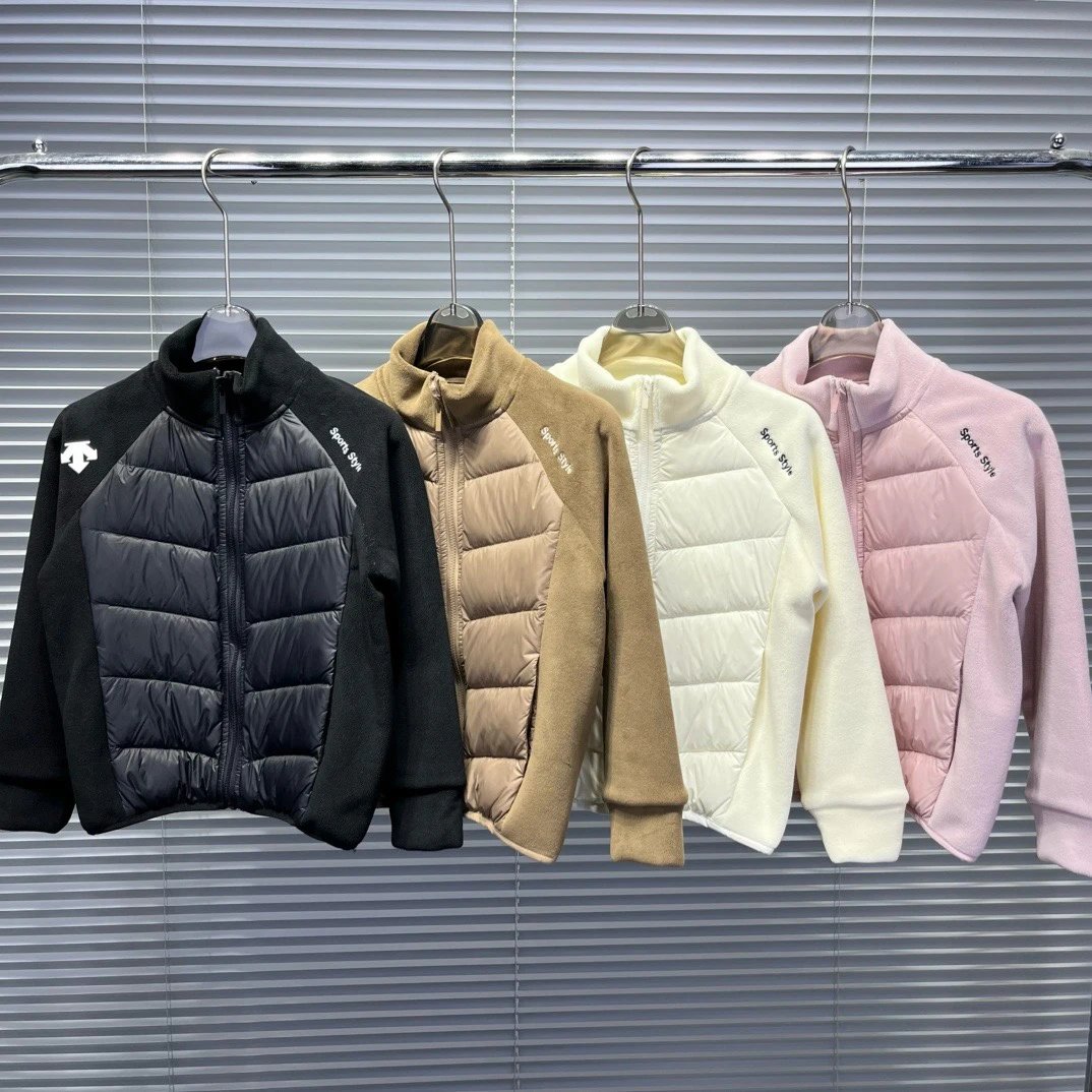 Kid Descente Black Lightweight Puffer Jacket