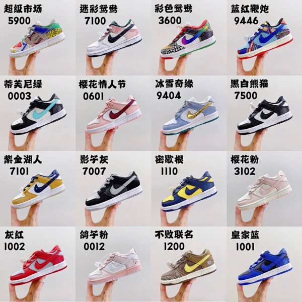 Children Nike SB Dunk (More Colorways)