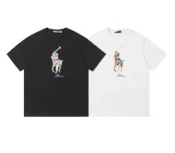 Kid Polo Ralph Lauren Black and White Short Sleeve T-Shirts