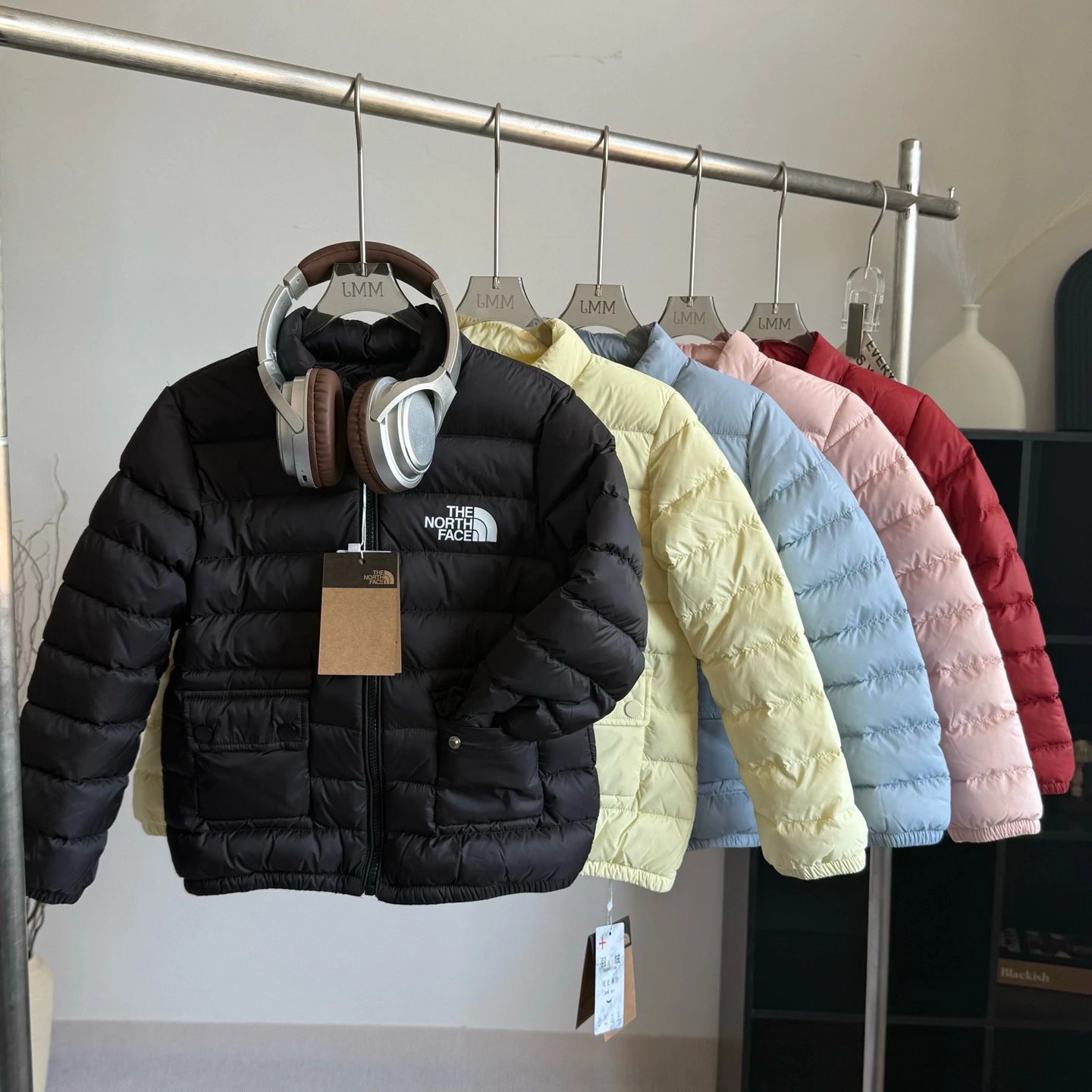 Kids Stand Collar 90 White Down Jacket