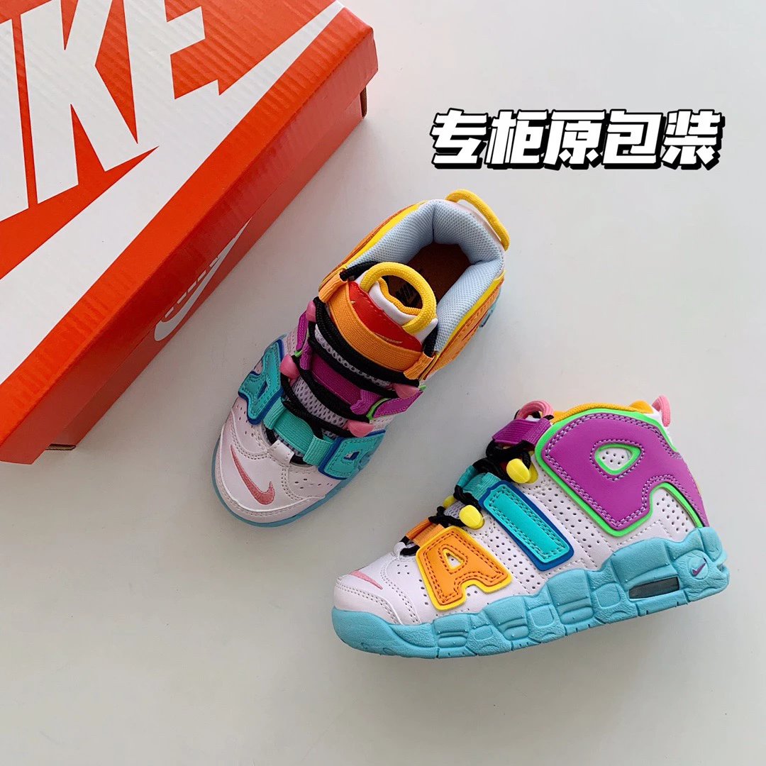 Children Nike Air More Uptempo (46 Colorways) foto 3