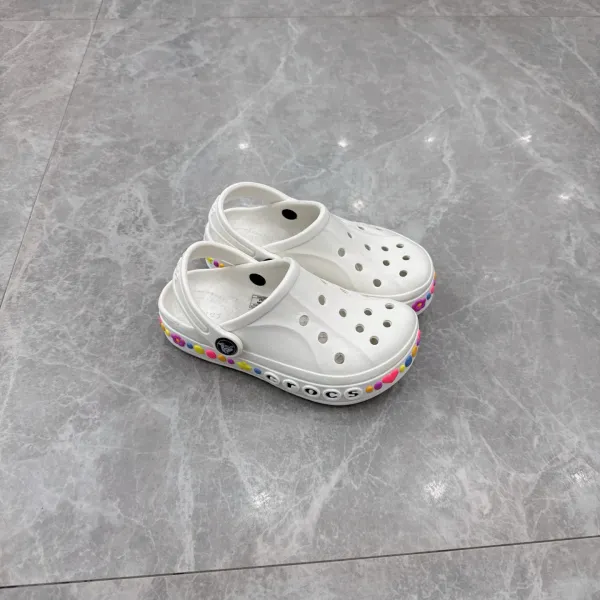 Crocs Classic Clog with Jibbitz Charms Light Blue Casual Shoes Sandals - 13