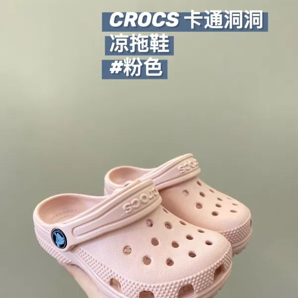 Crocs Classic Clog Pink Sandals - 1