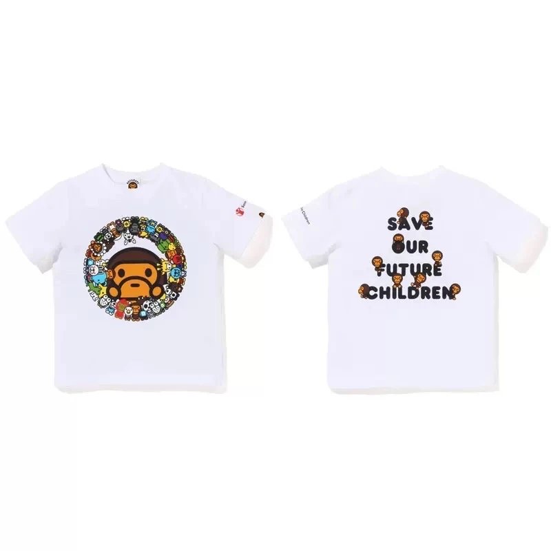 Bape Save Our Future Children T-shirt White