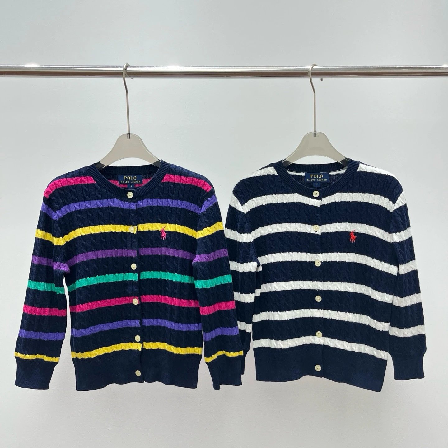 Kid KX Batch Trendy Striped Kids Cardigan New Arrival