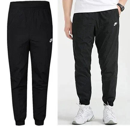 秋冬款Nike耐克 CE PANT CF WVN TRACK 经典LOGO黑色运动休闲长裤CU4314-010
