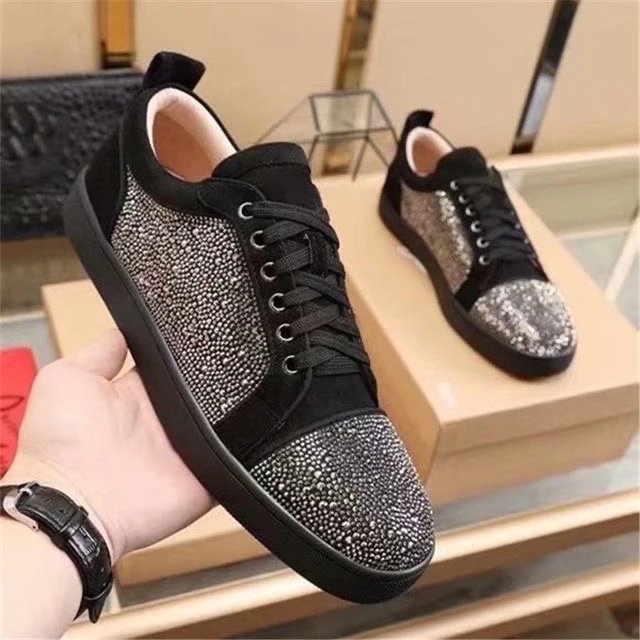 New Black Velvet with Gray Diamonds