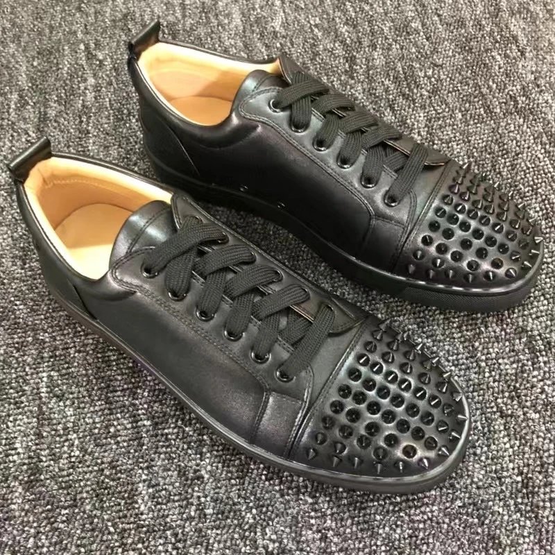 Black leather