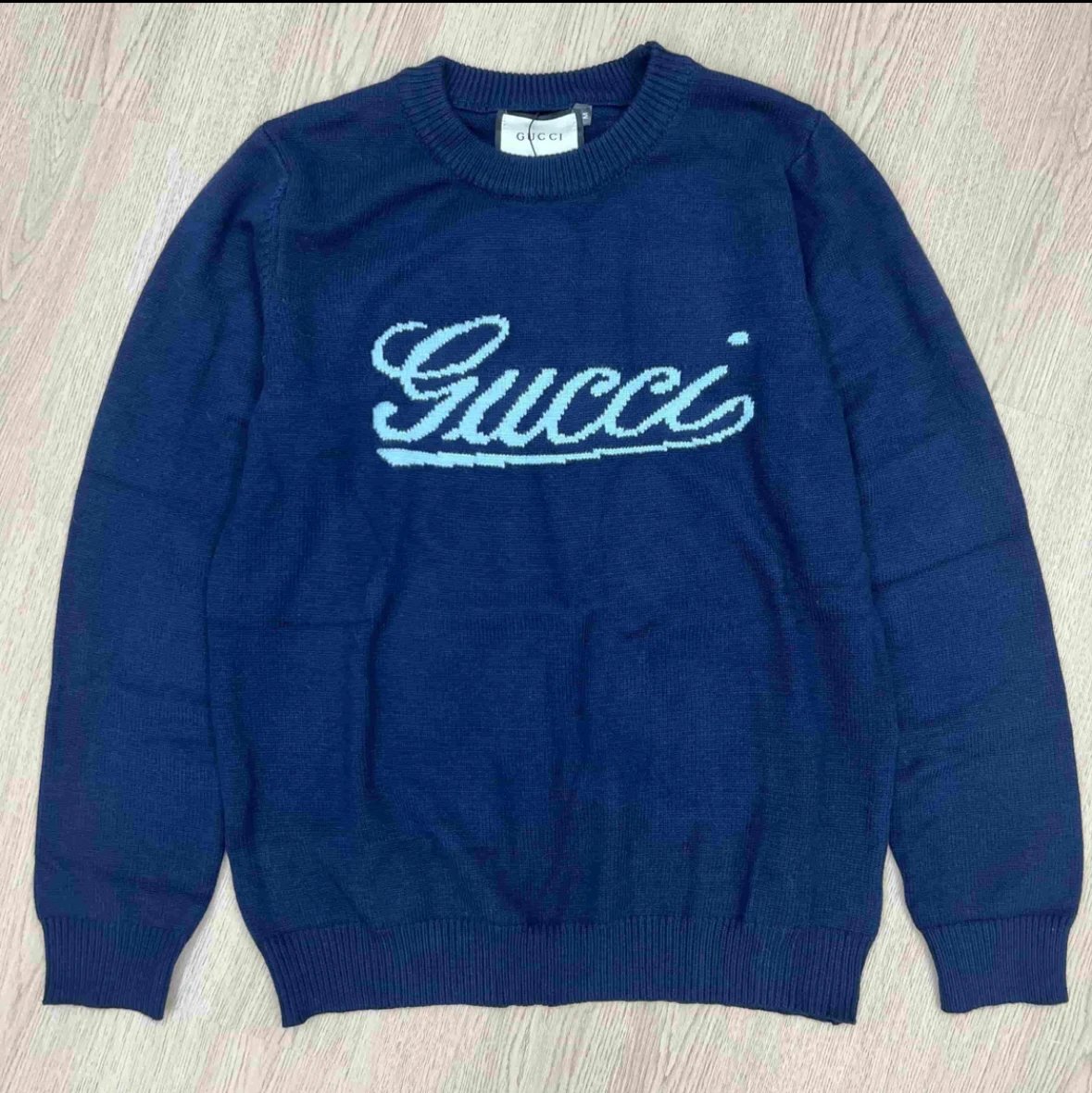 New sweater blue