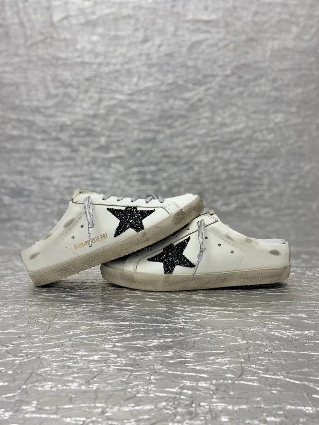 Golden Goose Sneakers Sabot backless with star appliqué product detail image 2