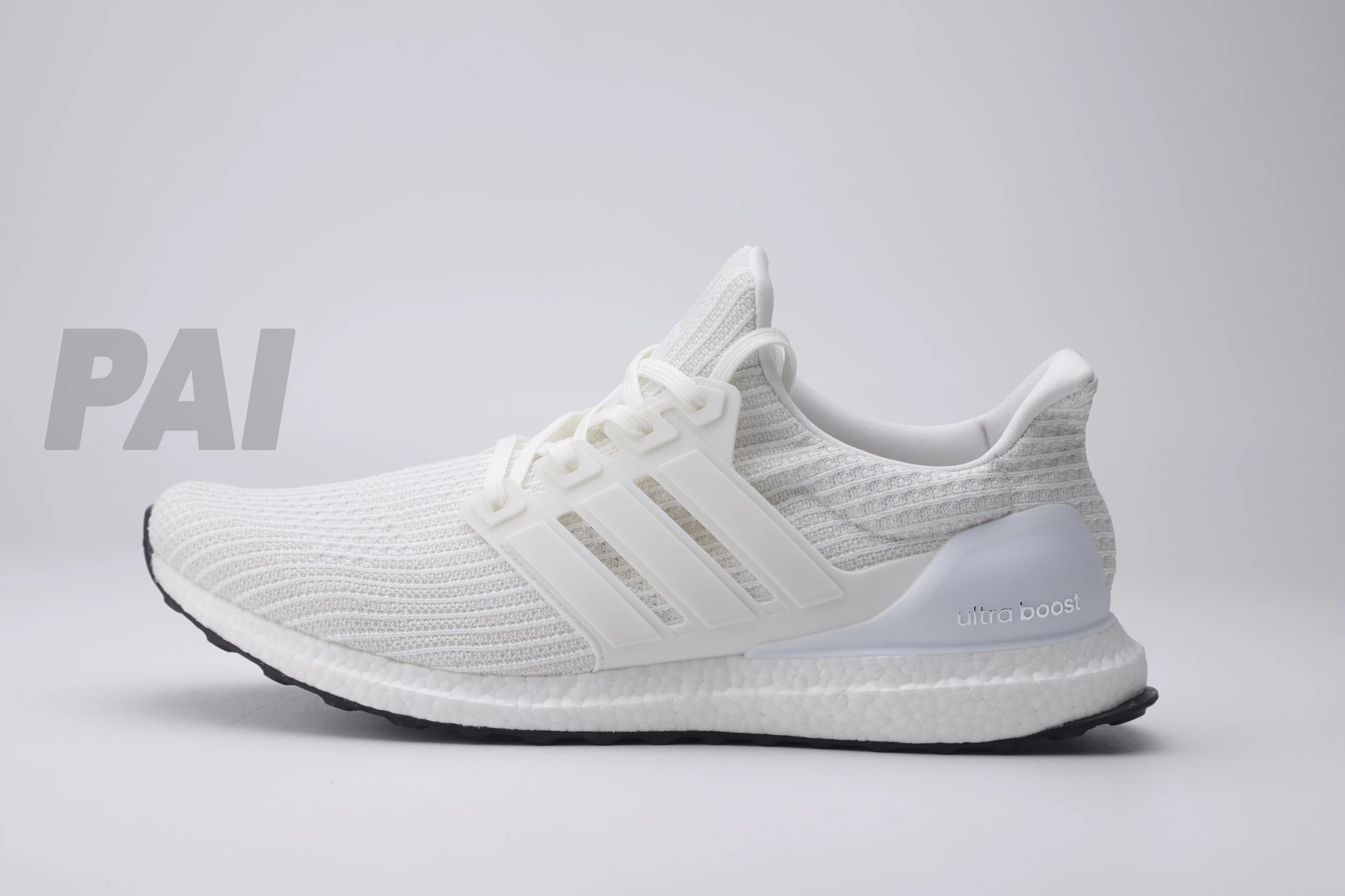Adidas Ultra Boost All Black Sneakers Running Shoes - 6