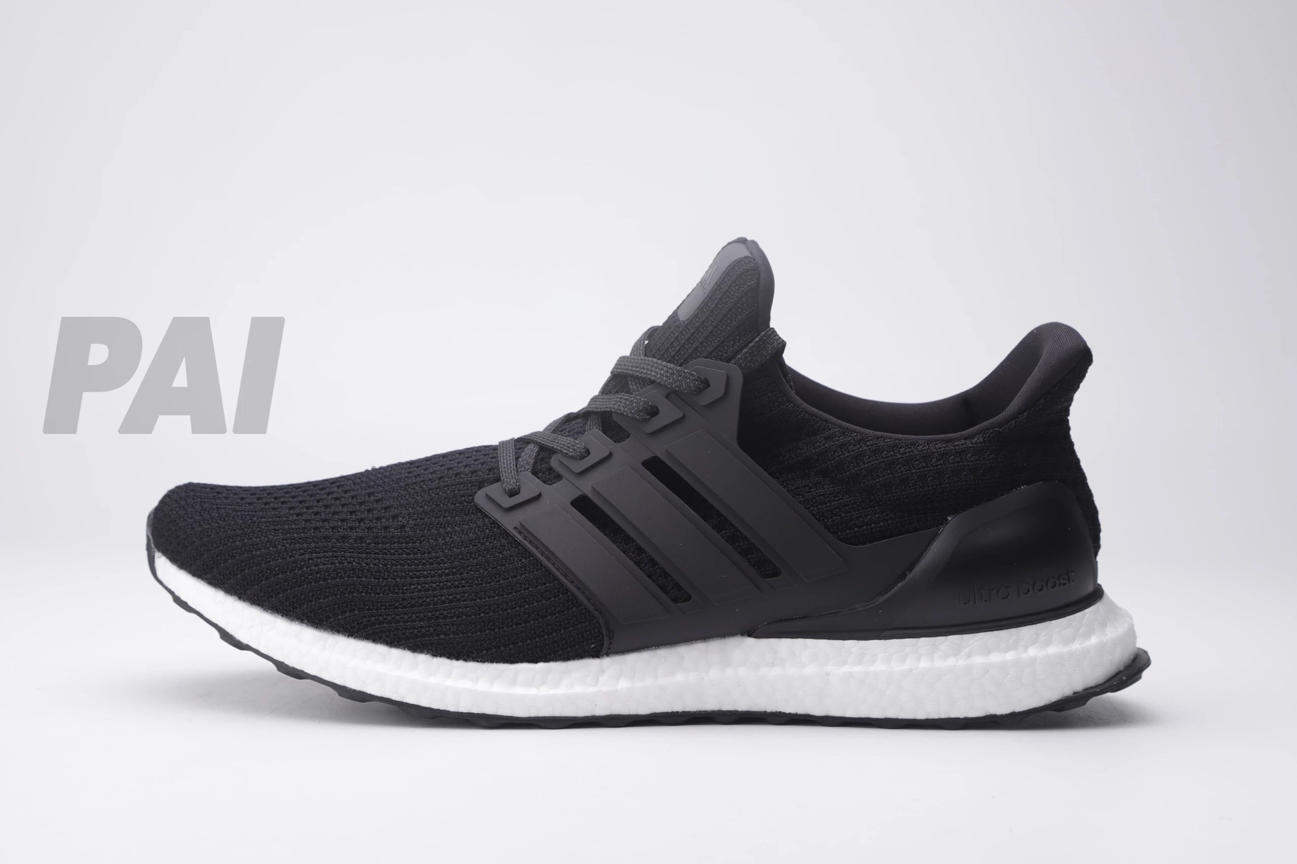 Adidas Ultra Boost All Black Sneakers Running Shoes - 17