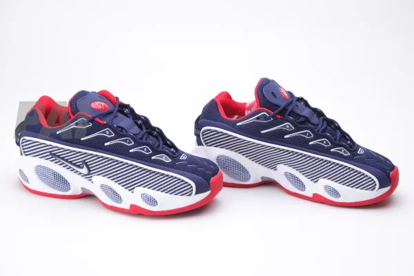 Nike Air Zoom Turf Classic Navy Blue Red White Sneakers - 32