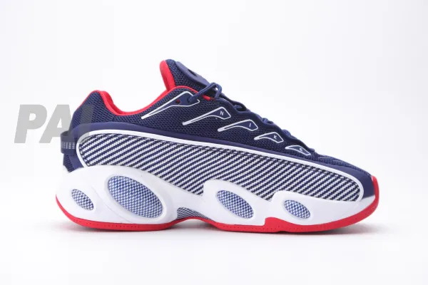 Nike Air Zoom Turf Classic Navy Blue Red White Sneakers - 35