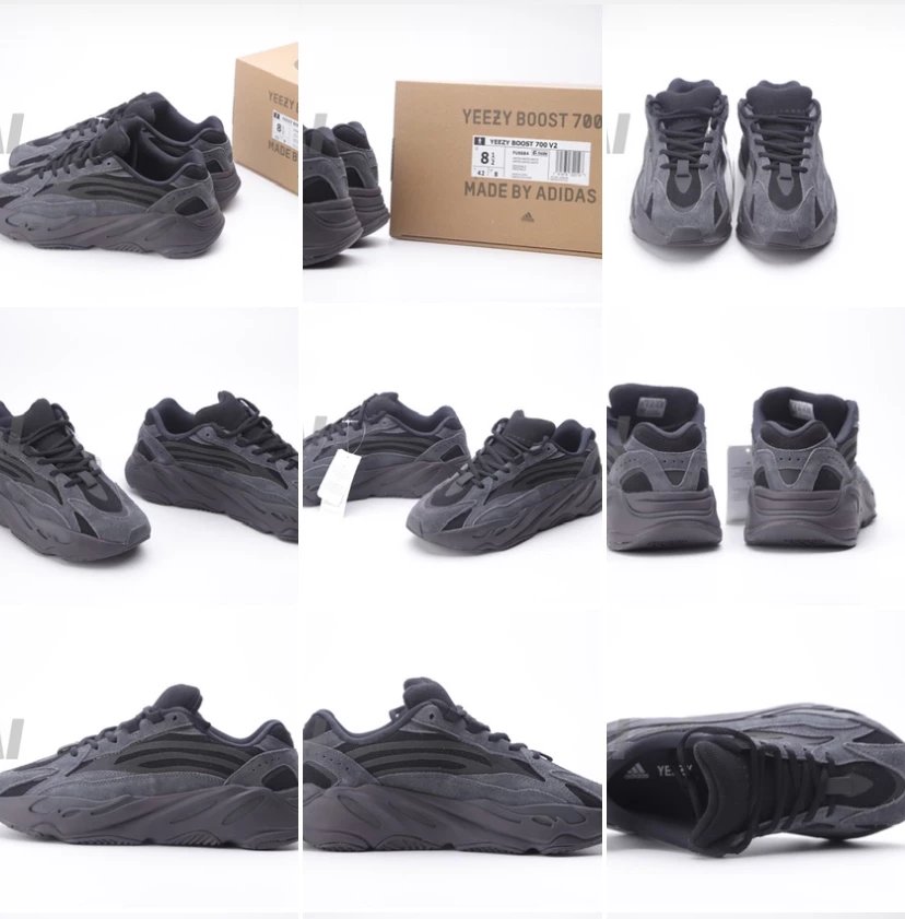 Adidas Yeezy 450 'Cloud White' Sneakers - 12