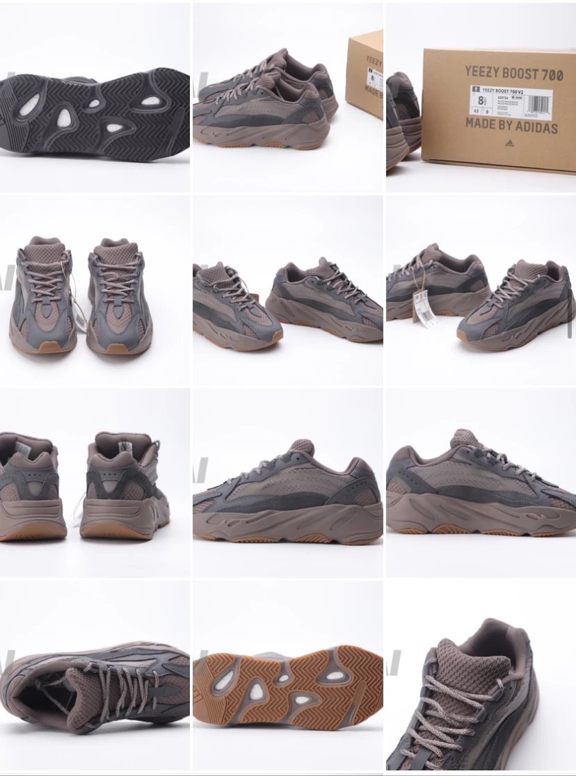 Adidas Yeezy 450 'Cloud White' Sneakers - 13