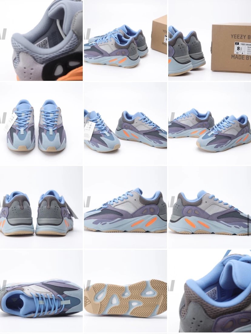 Adidas Yeezy 450 'Cloud White' Sneakers - 21