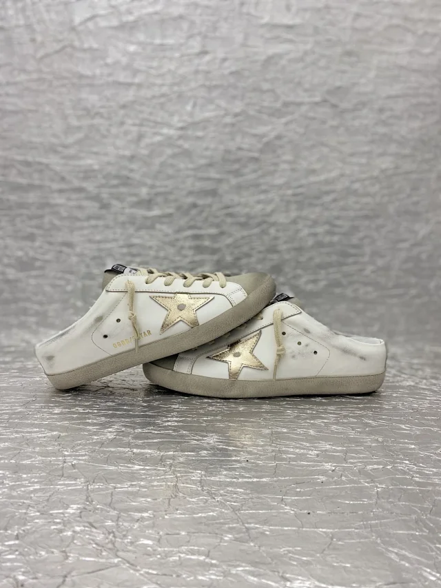 Golden Goose Sneakers Sabot backless with star appliqué product detail image 1